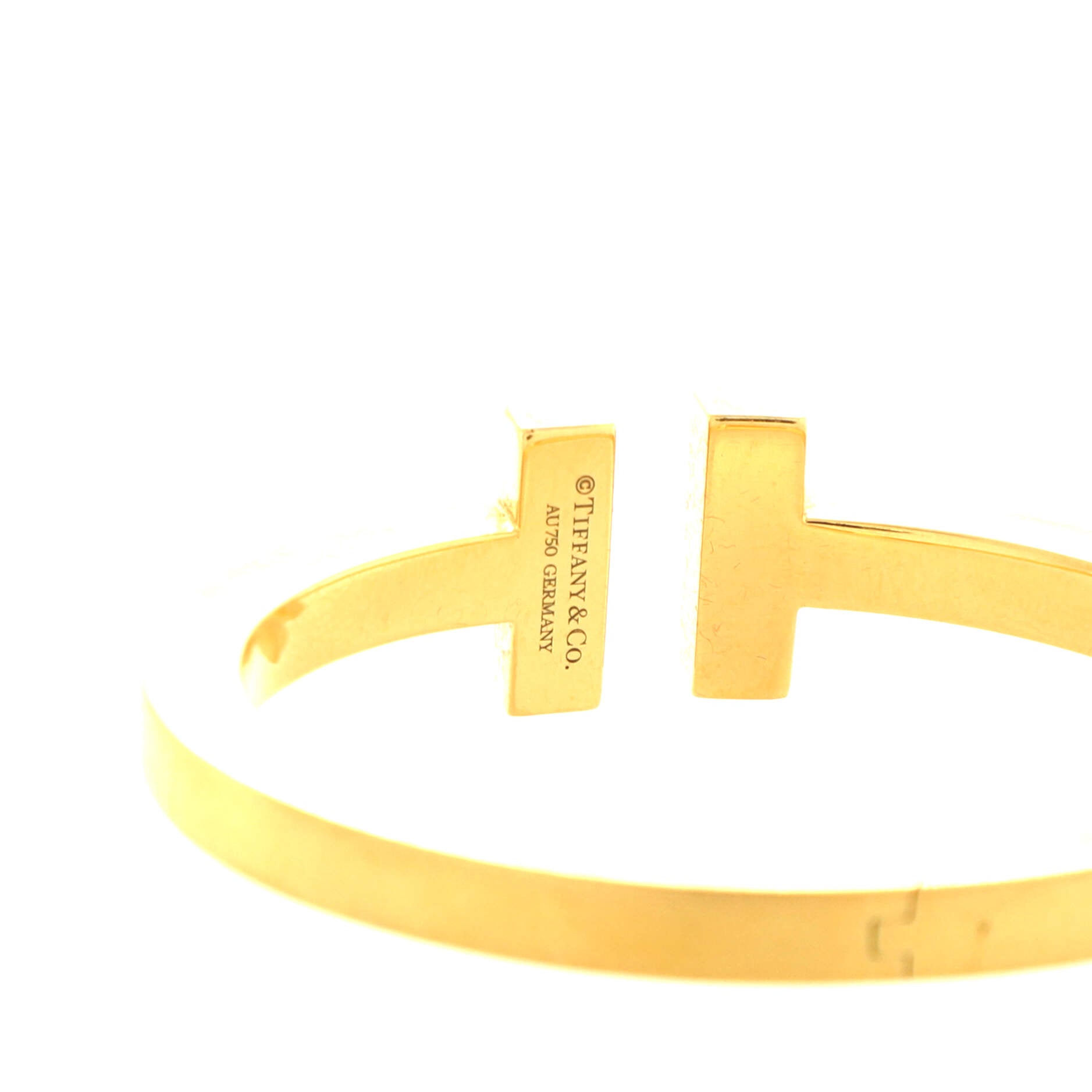 T Square Bracelet 18K Yellow Gold