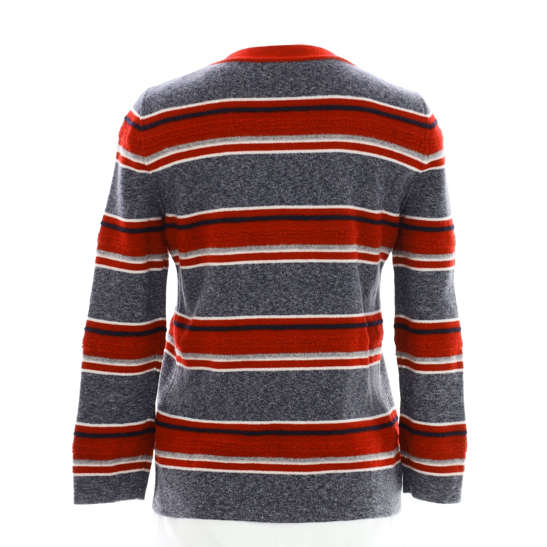 Women's Ribbon Crewneck Pocket Sweater Cashmere