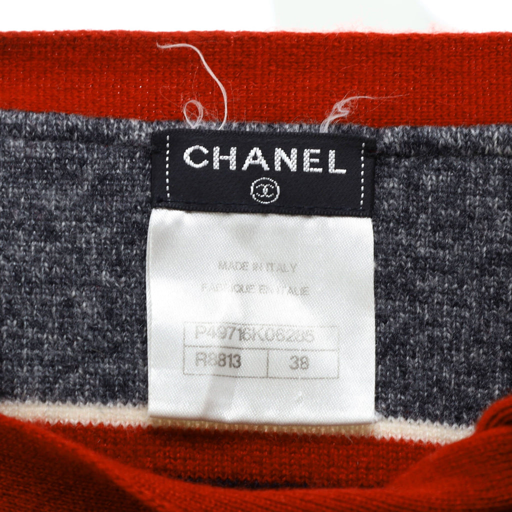 Women's Ribbon Crewneck Pocket Sweater Cashmere