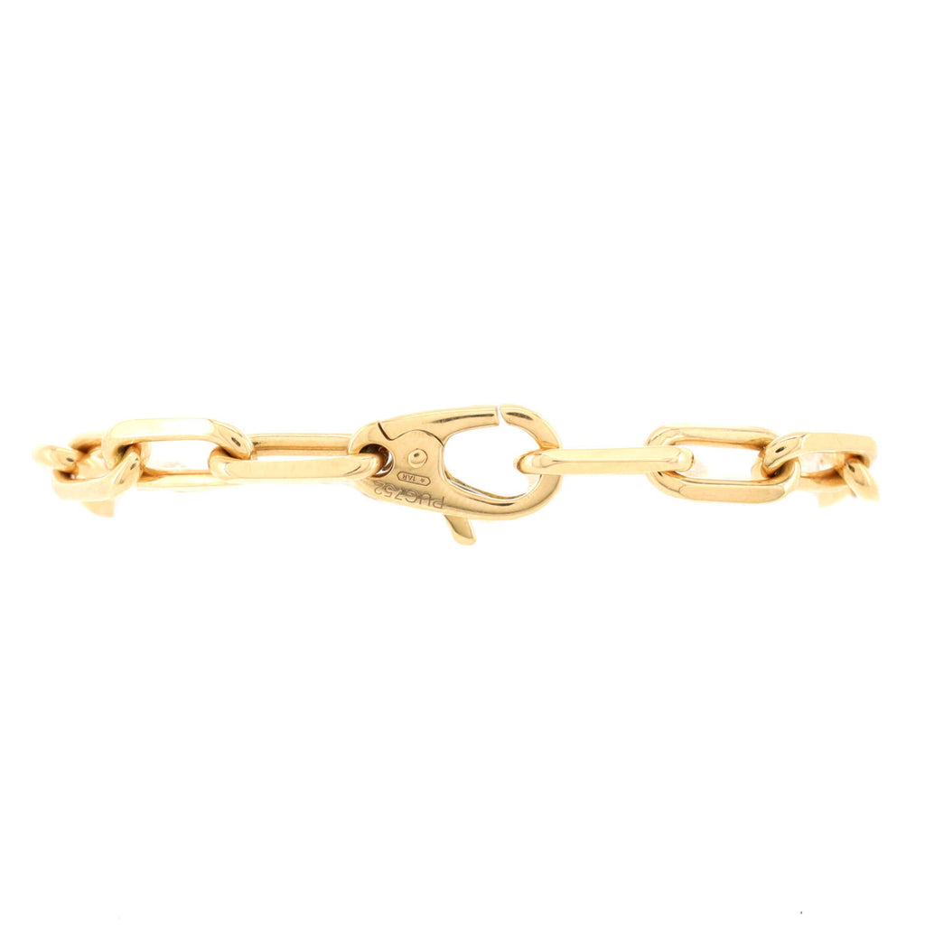 Santos De Cartier Bracelet 18K Yellow Gold