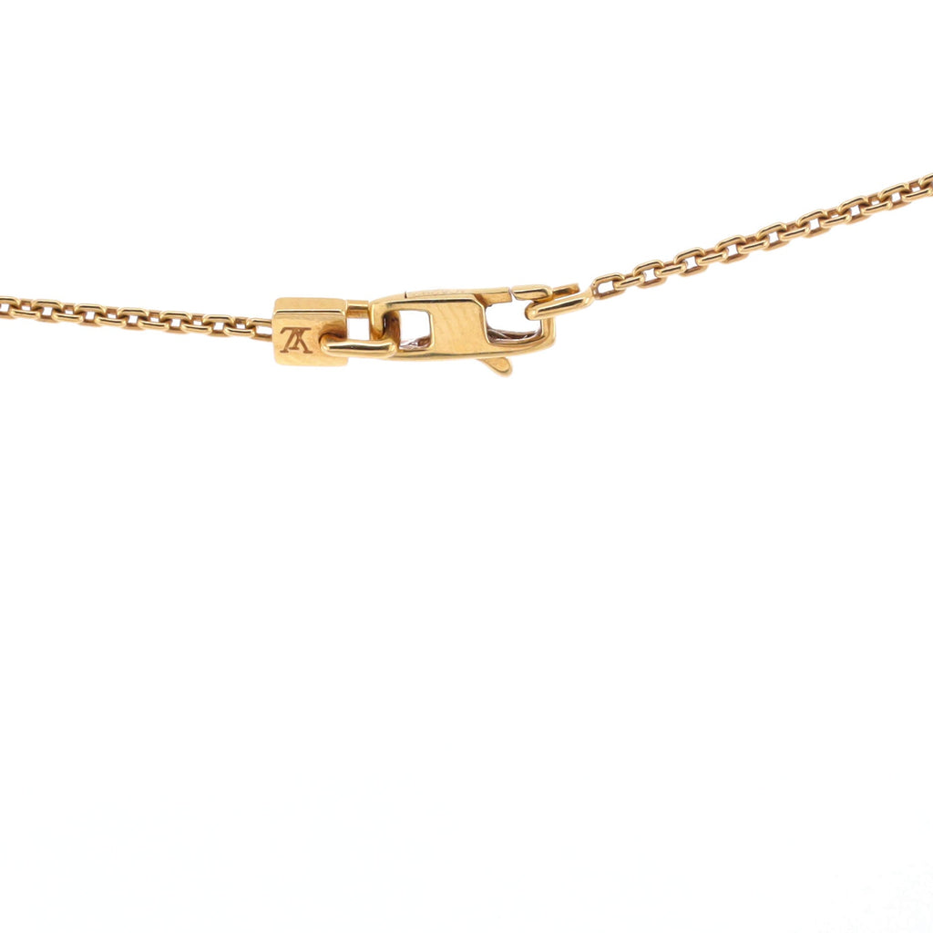 Signature Pendant Necklace 18K Yellow Gold with Diamonds