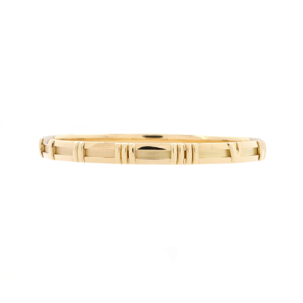 Atlas Bangle Bracelet 18K Yellow Gold