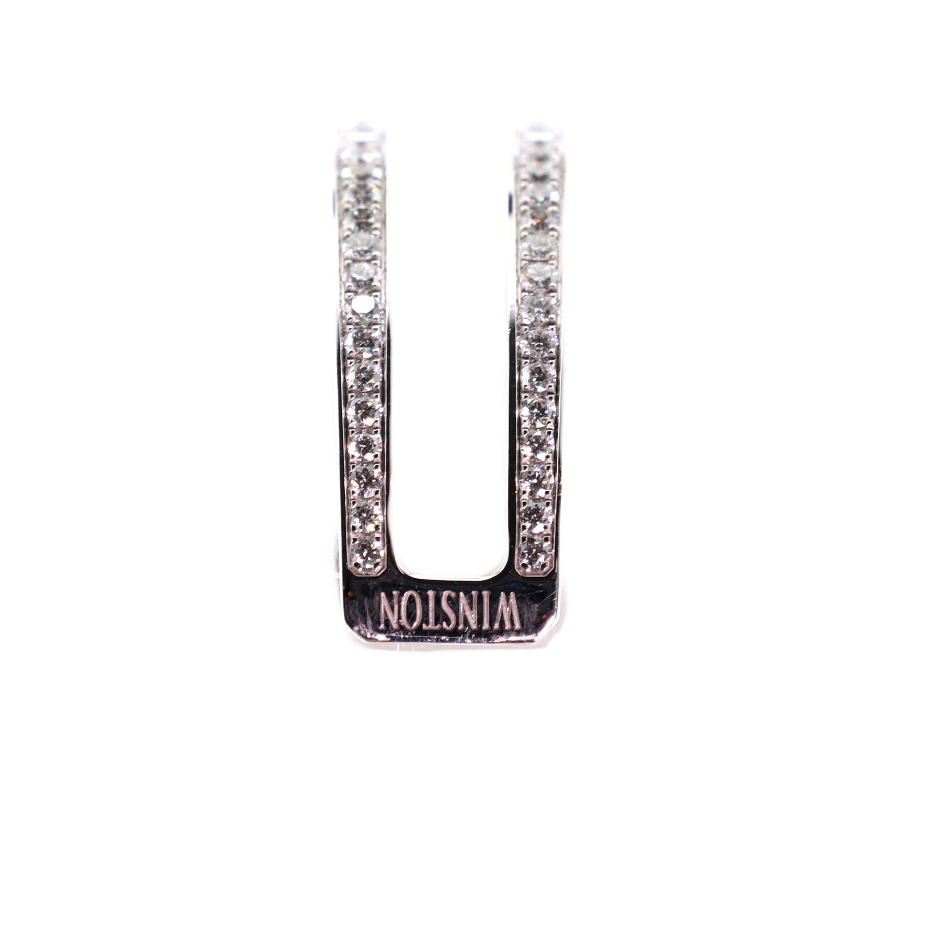 Avenue C Quartz Bracelet Watch White Gold with Diamond Bezel, Dial and Bracelet 19