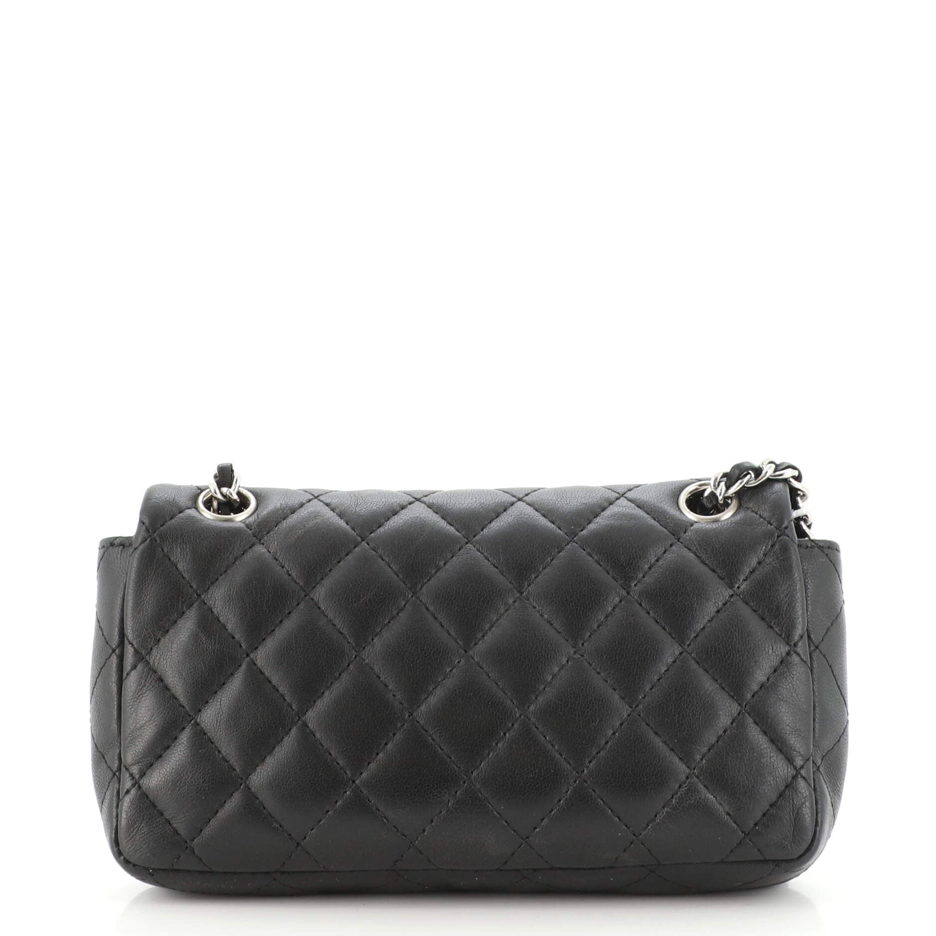 Classic Single Flap Bag Quilted Lambskin Extra Mini