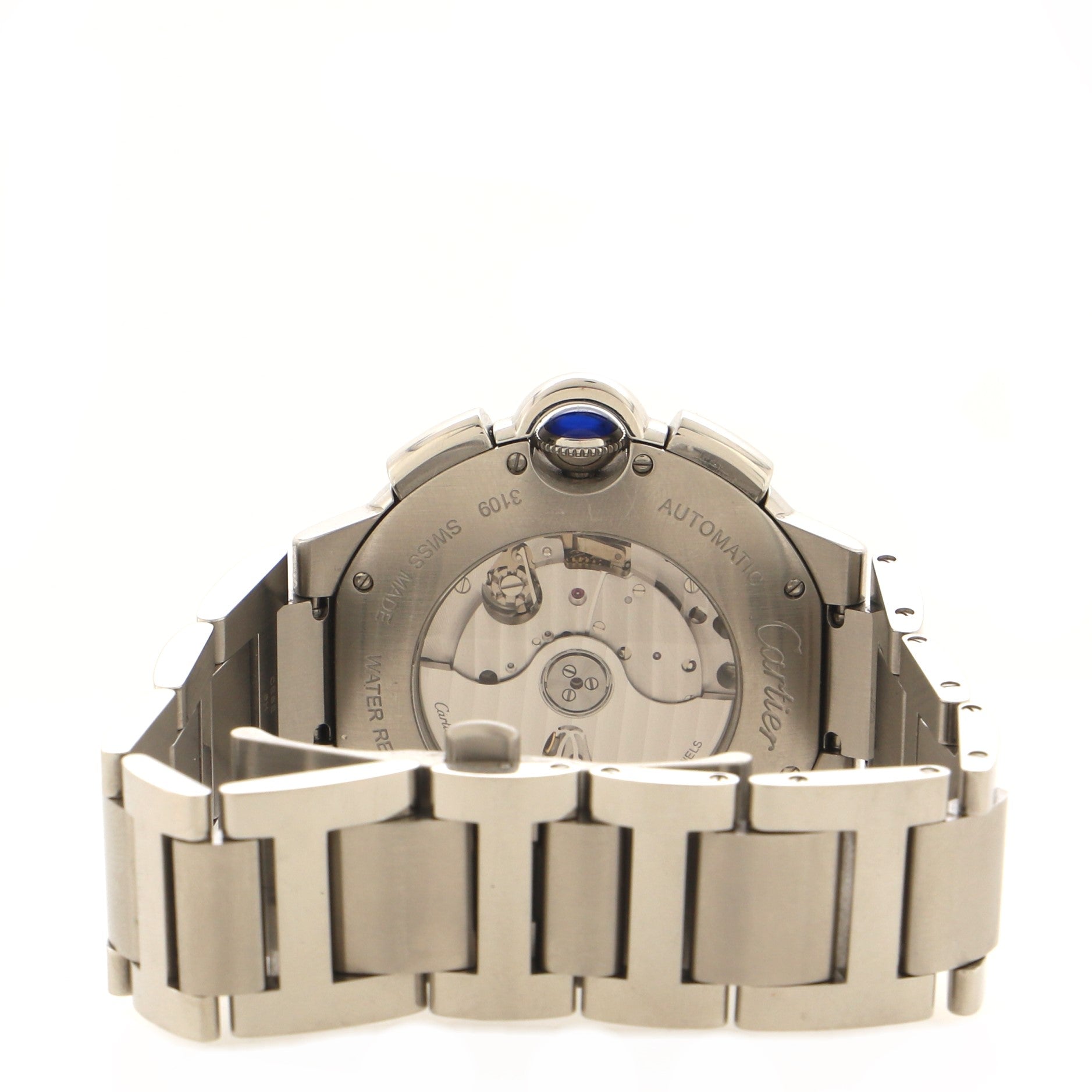 Ballon Bleu de Cartier Chronograph Automatic Watch Stainless Steel 44