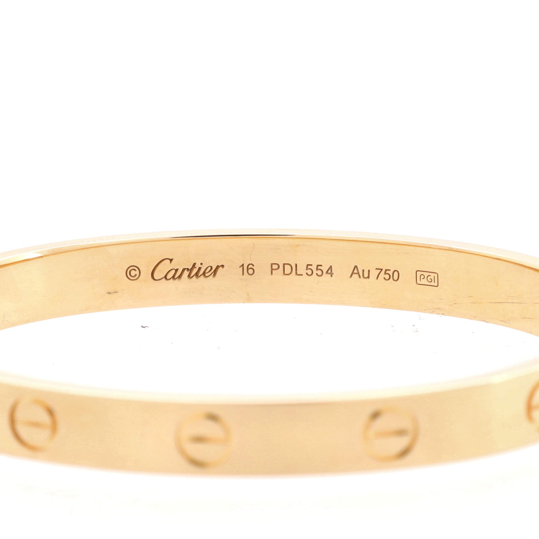 Love Bracelet 18K Yellow Gold