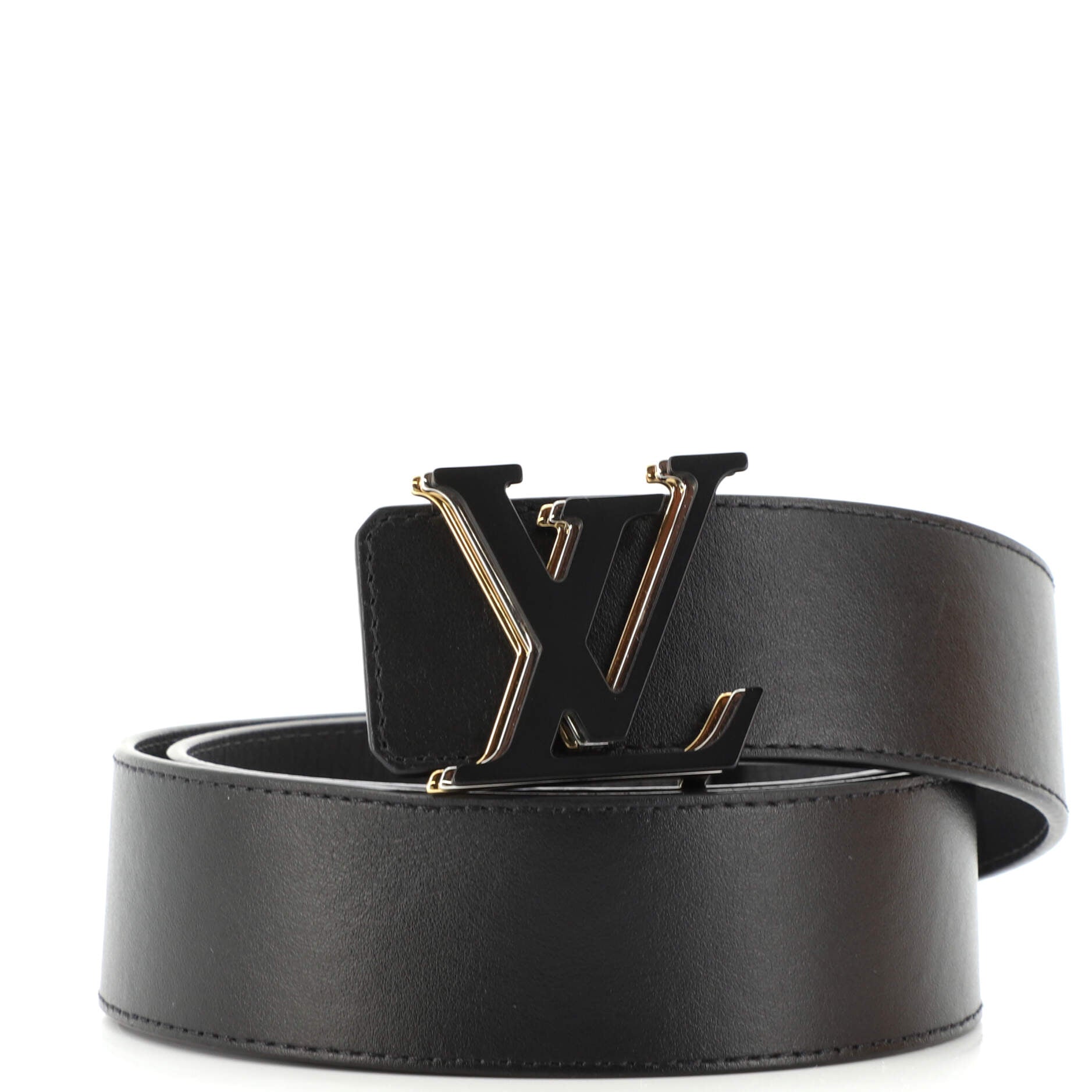 LV Optic Reversible Belt Leather Wide 85