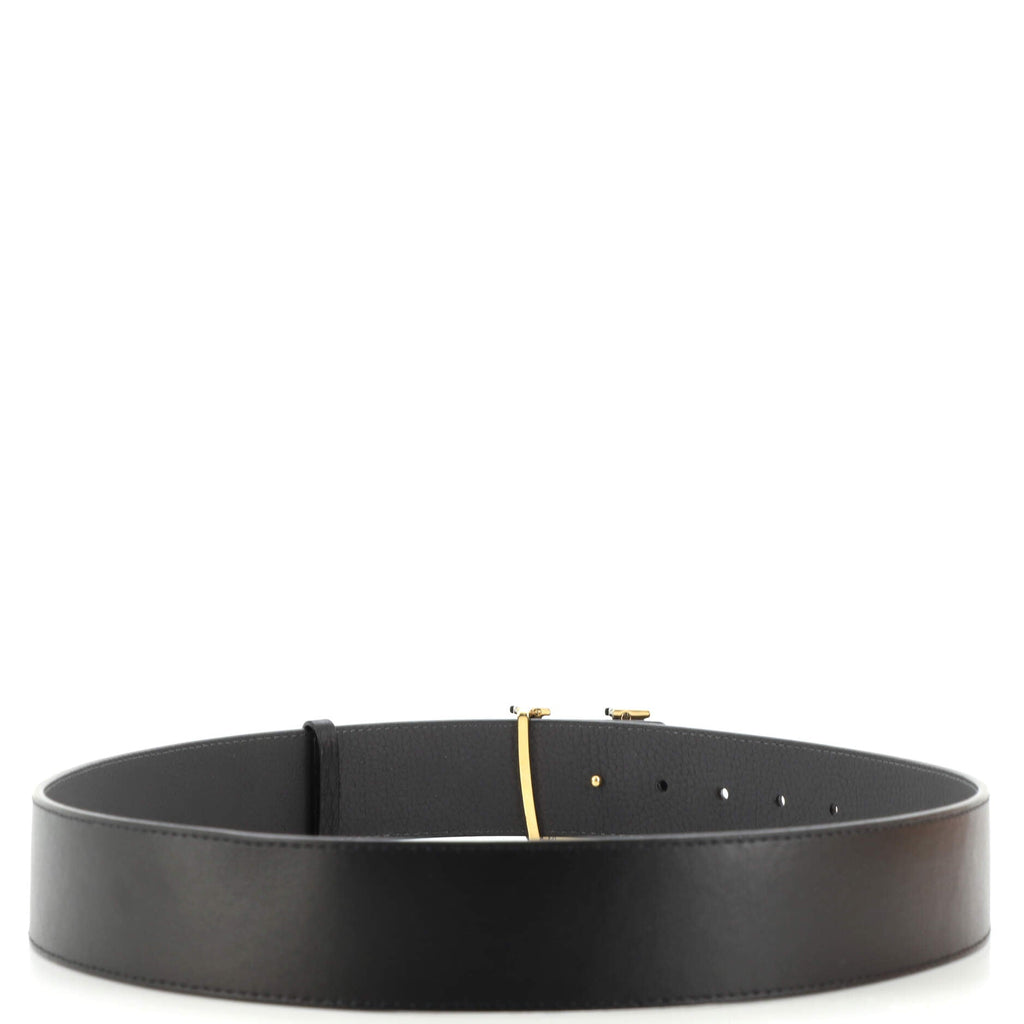 LV Optic Reversible Belt Leather Wide 85
