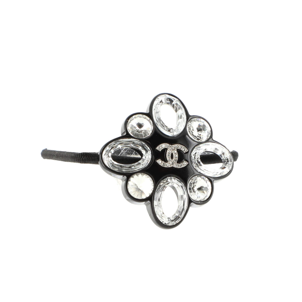 CC Elastic Hair Tie Resin with Crystals