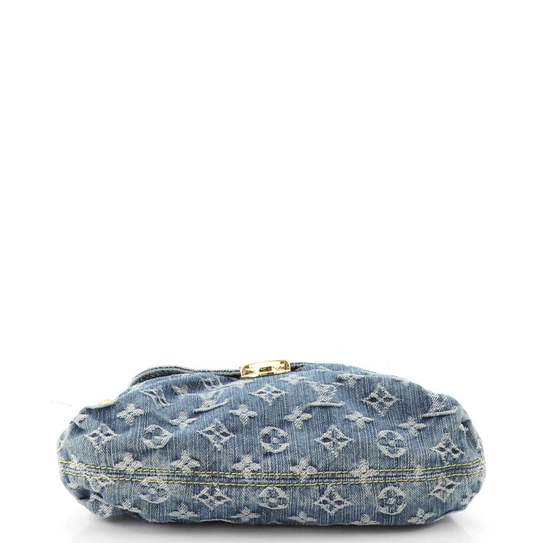 Pleaty Handbag Denim Mini