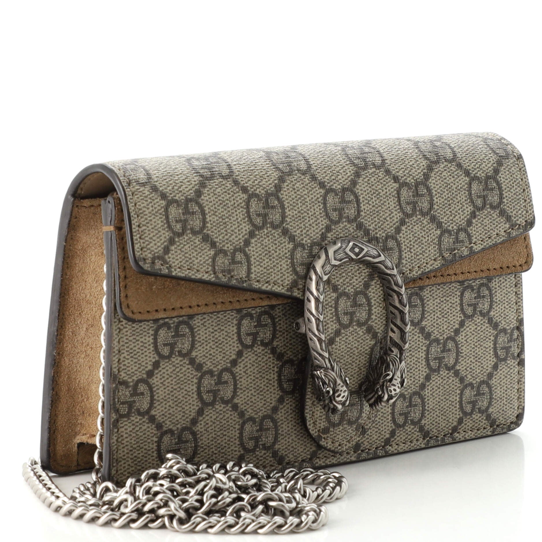 Dionysus Bag GG Coated Canvas Super Mini