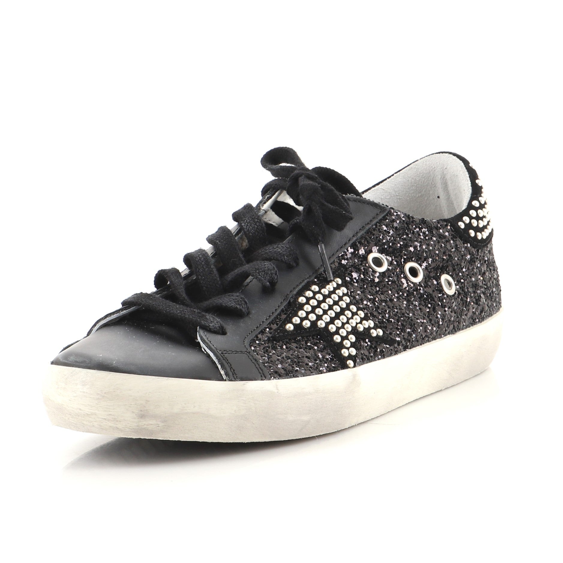 Women's Superstar Sneakers Glitter Leather