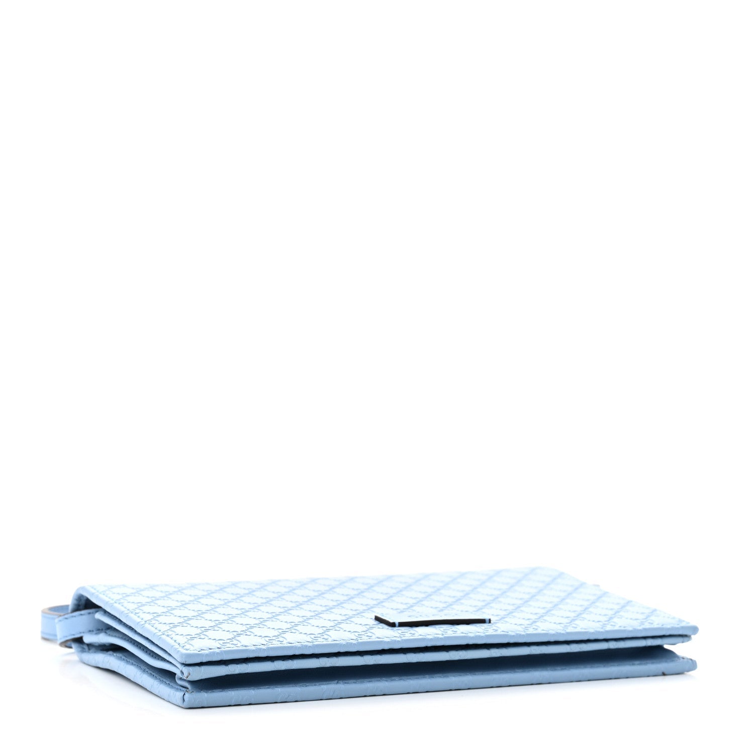 Microguccissima Crossbody Wallet Mineral Blue