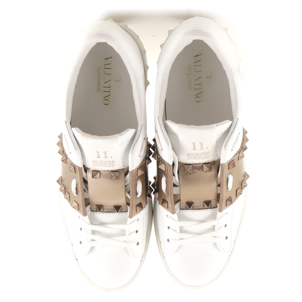 Rockstud Untitled Sneakers Leather
