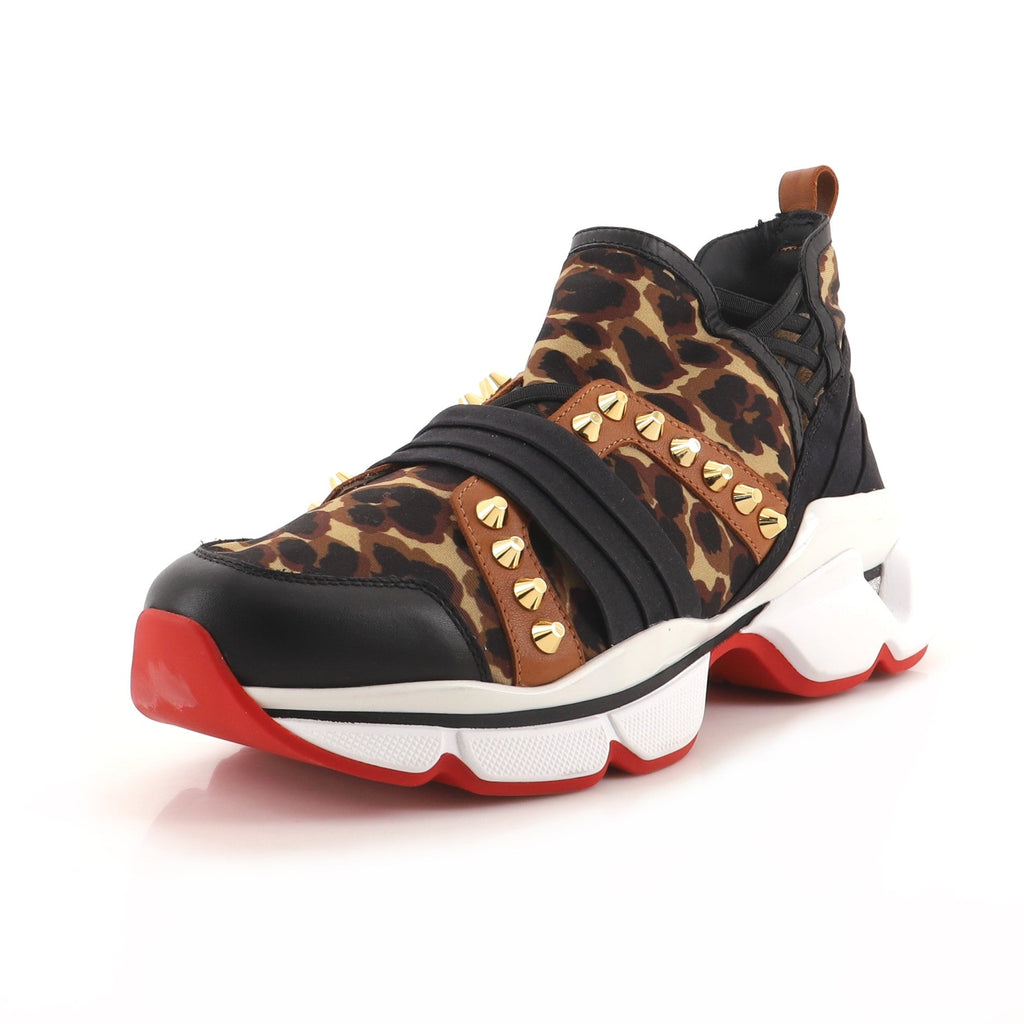 Women's Donna Sneakers Neoprene with Leather
