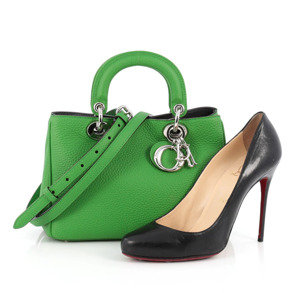 Diorissimo Tote Pebbled Leather Mini