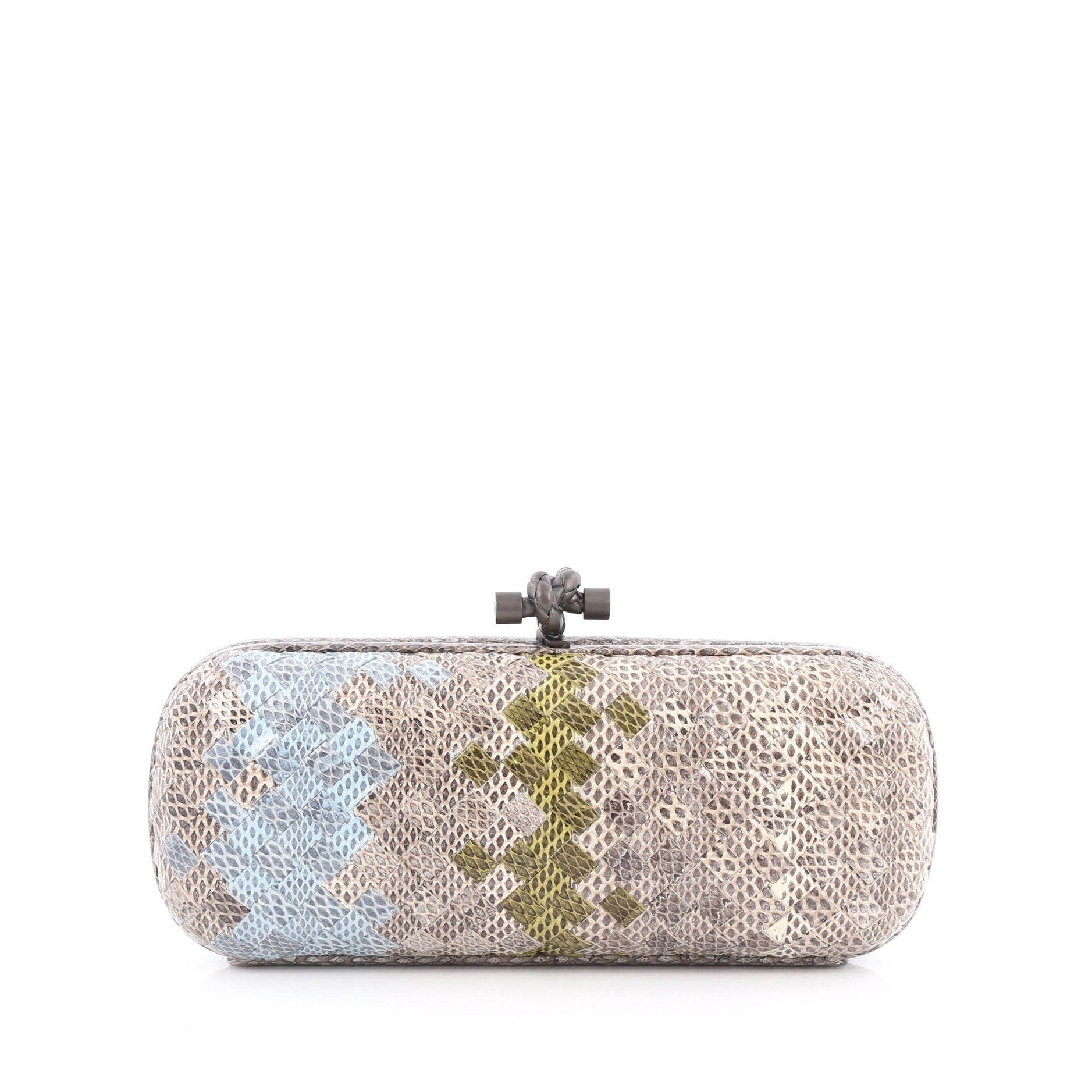 Box Knot Clutch Intrecciato Karung Long