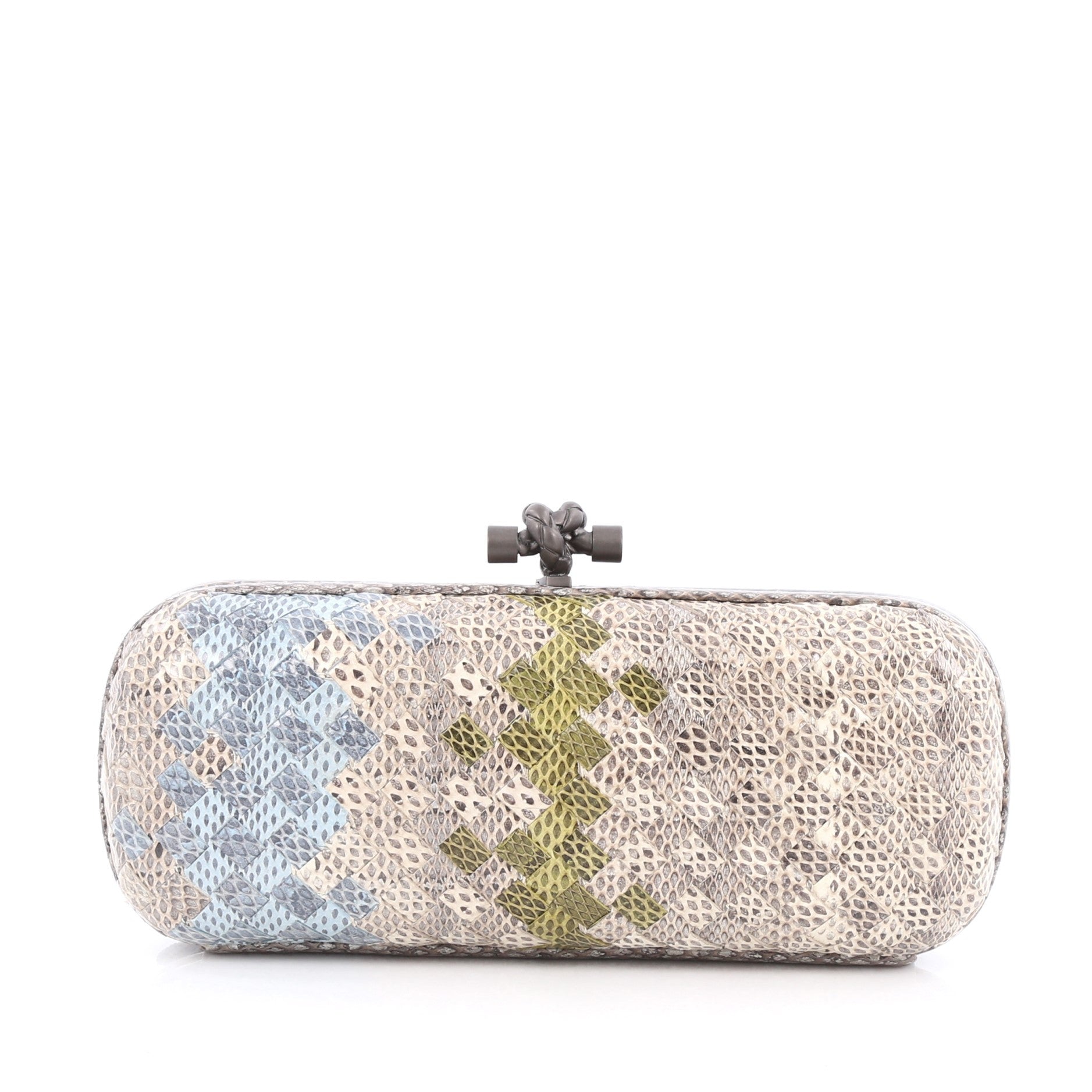 Box Knot Clutch Intrecciato Karung Long