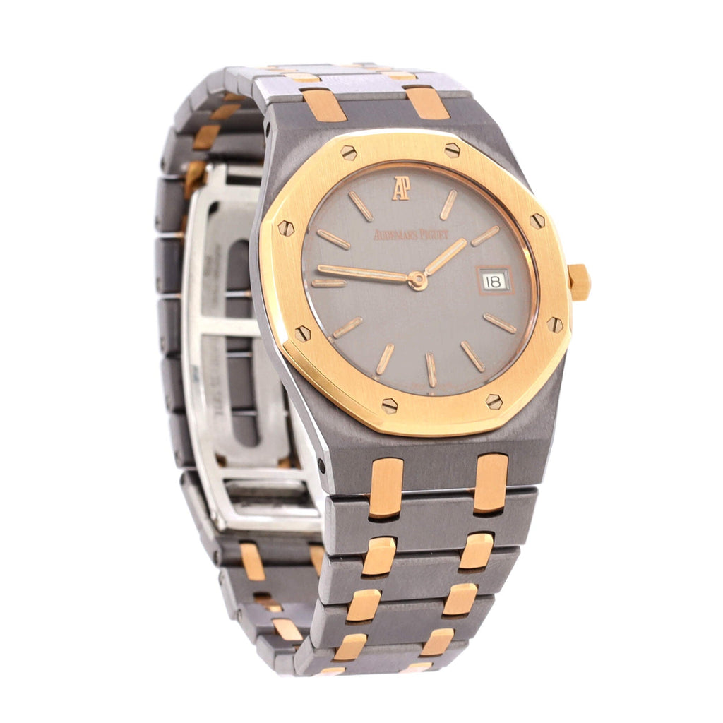 Royal Oak Date Quartz Watch Tantalum and Rose Gold 33