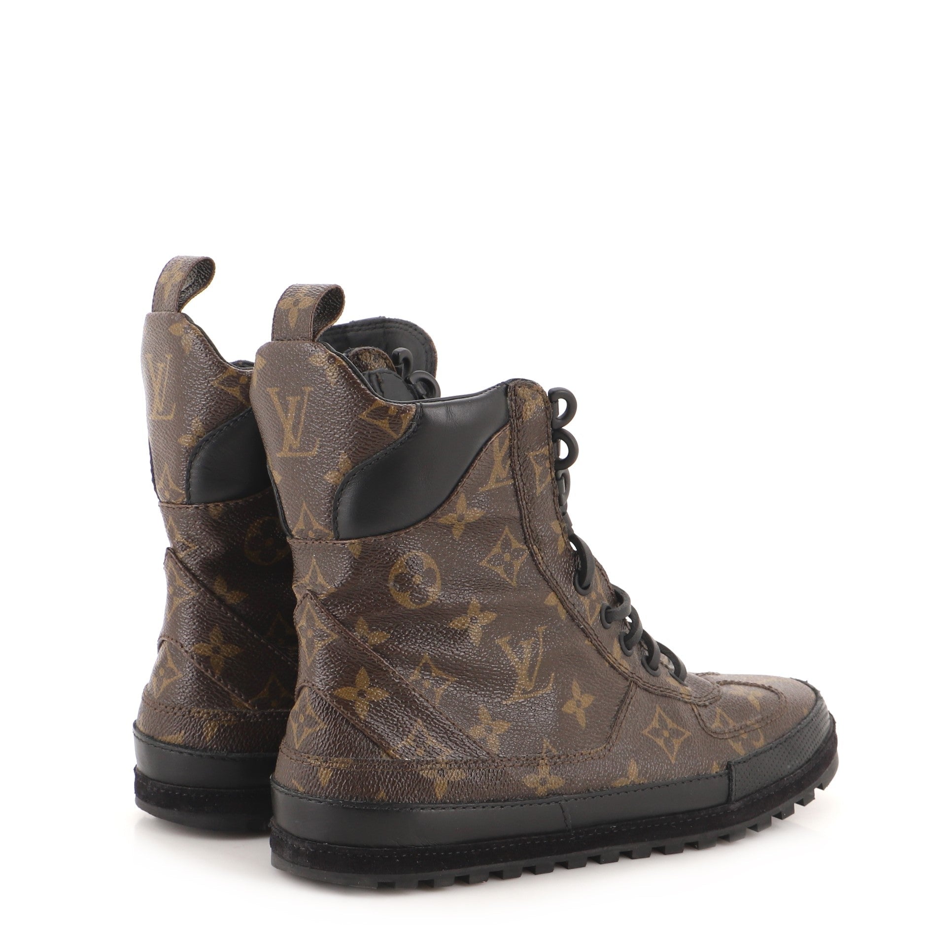 Women's Eldorado Desert Boots Monogram Canvas and Leather