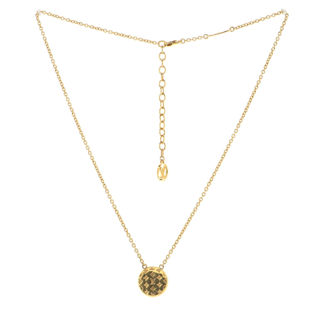 L To V Pendant Necklace Metal
