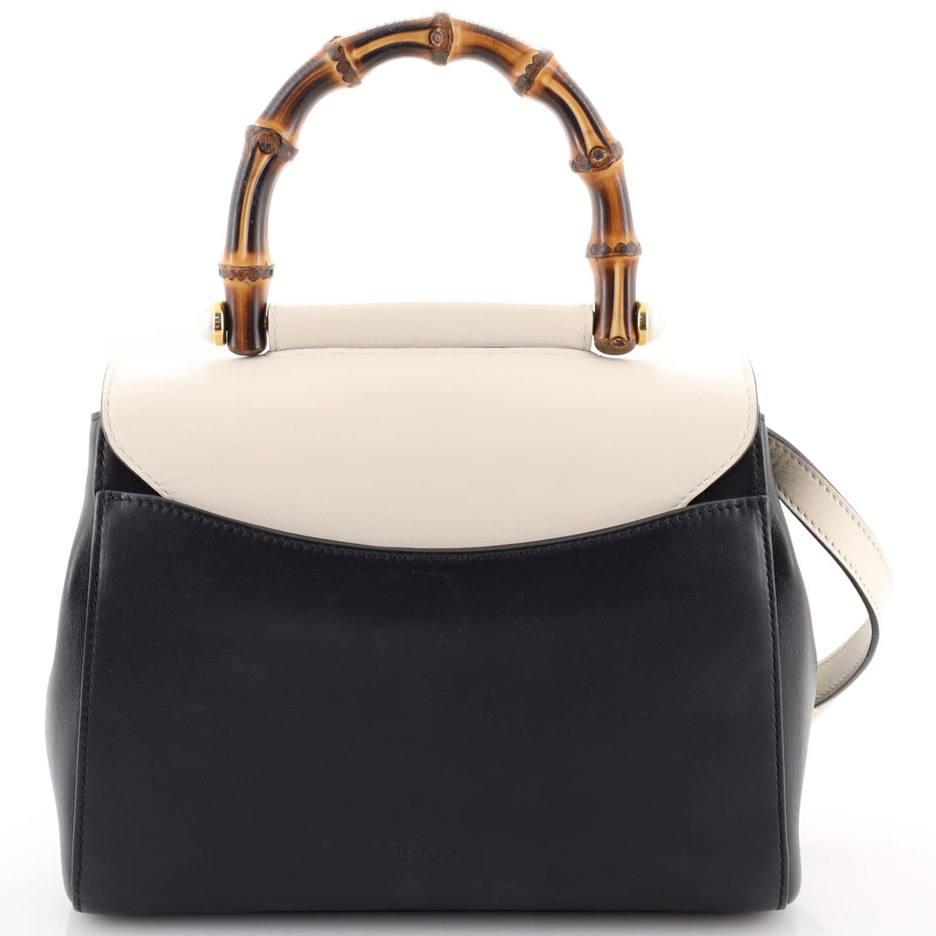 Pearly Peony Satchel Leather Mini