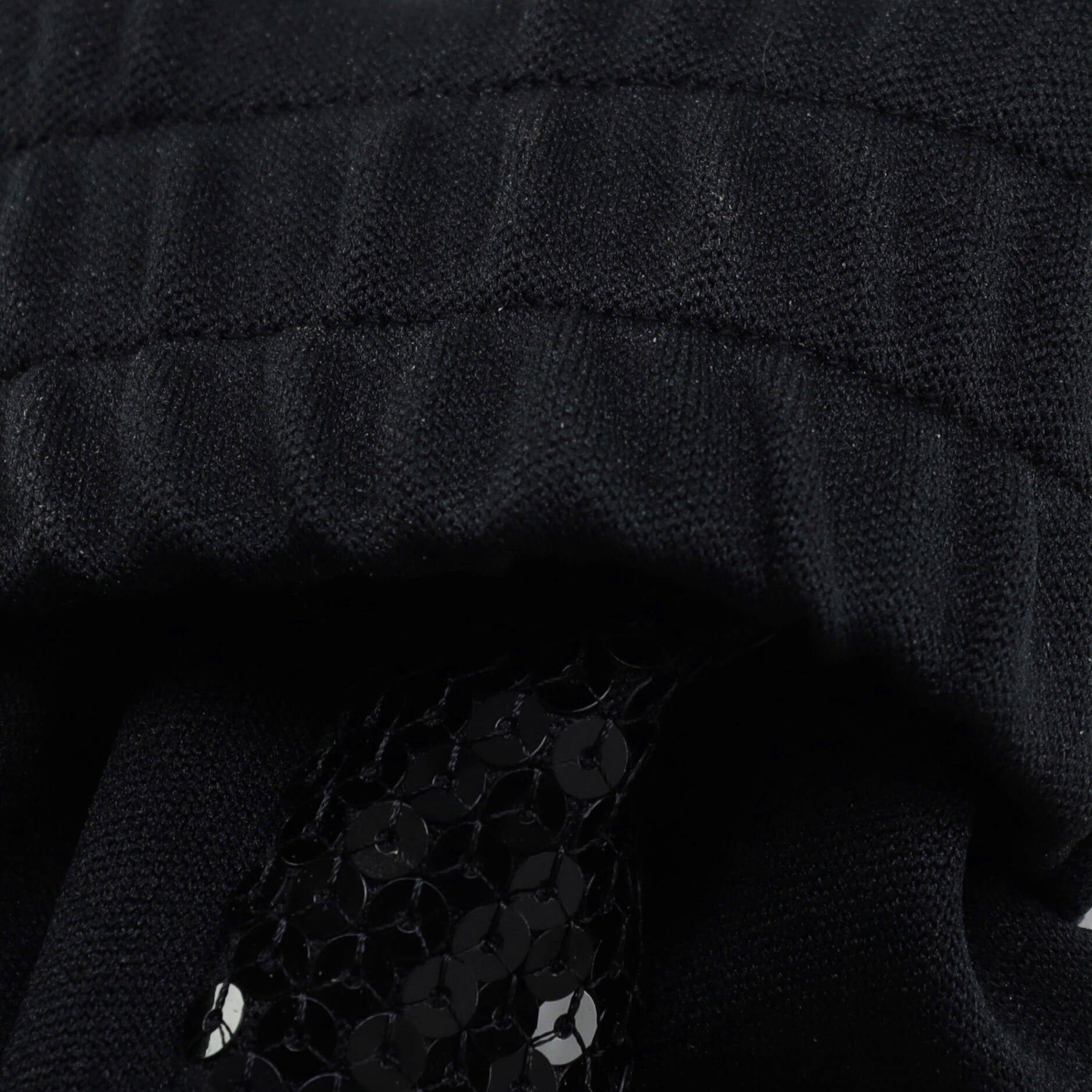 Women's Embroidered Zipped Jacket Polyester and Sequins