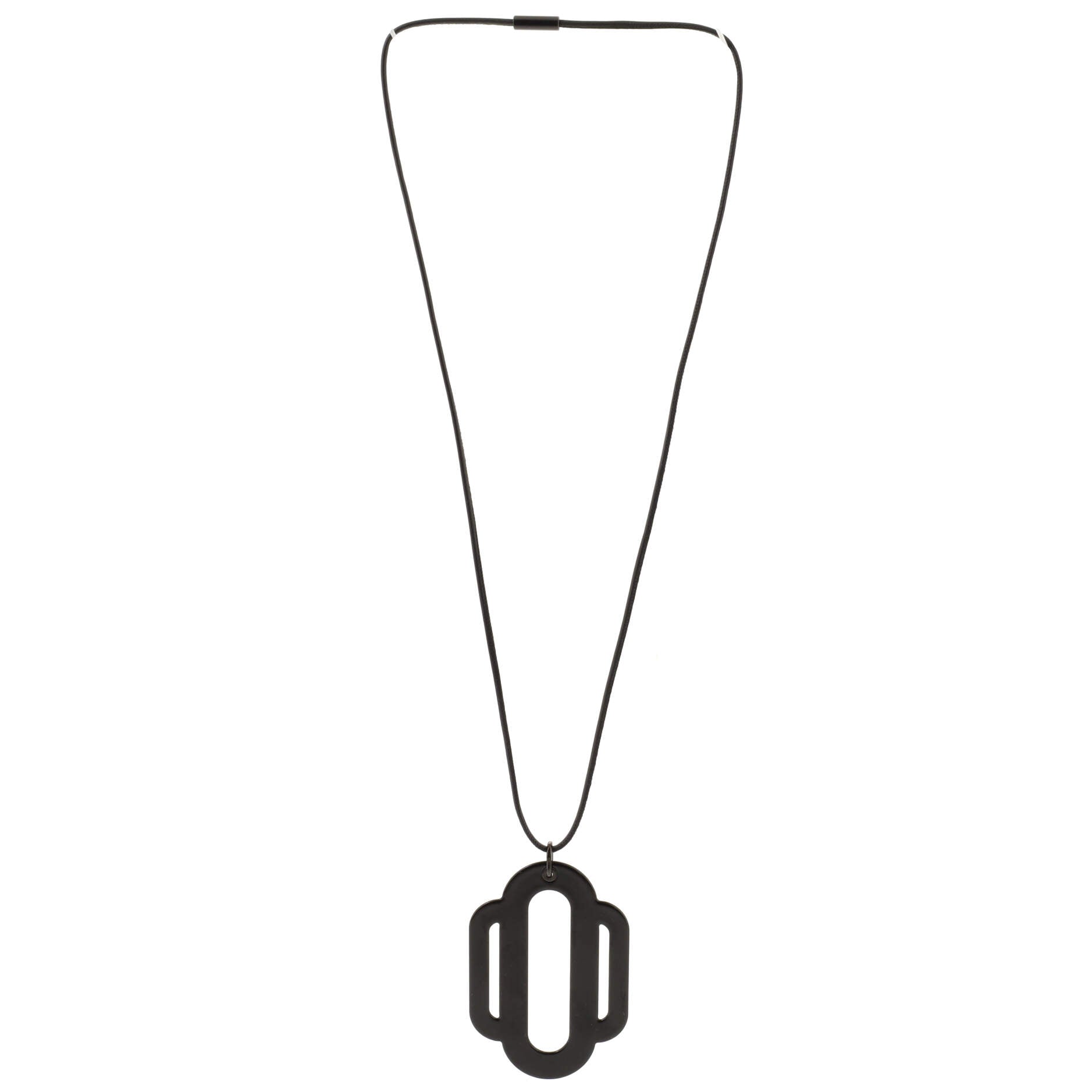 Attelage Etriers Tattoo Pendant Necklace Printed Enamel