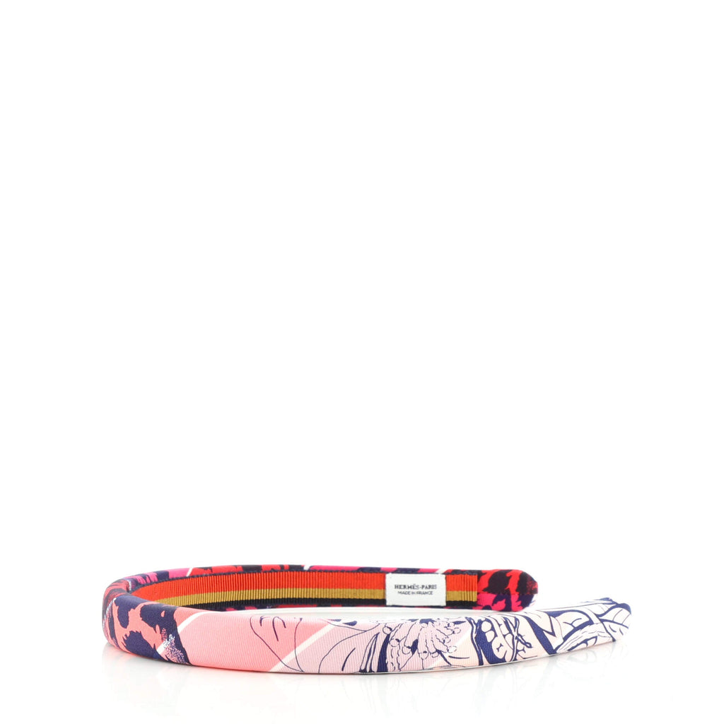 Elsa Headband Printed Silk
