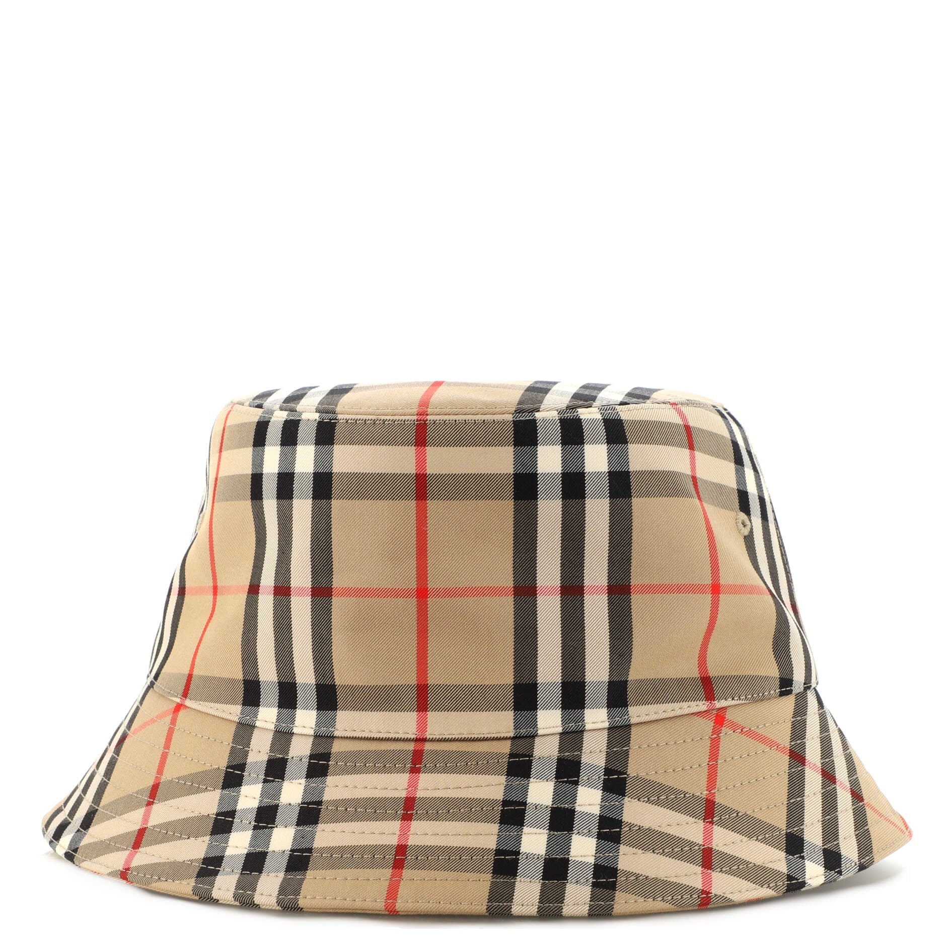 Bucket Hat Vintage Check Canvas XL