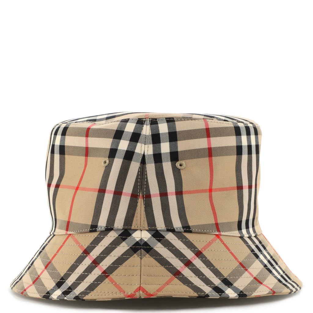 Bucket Hat Vintage Check Canvas XL
