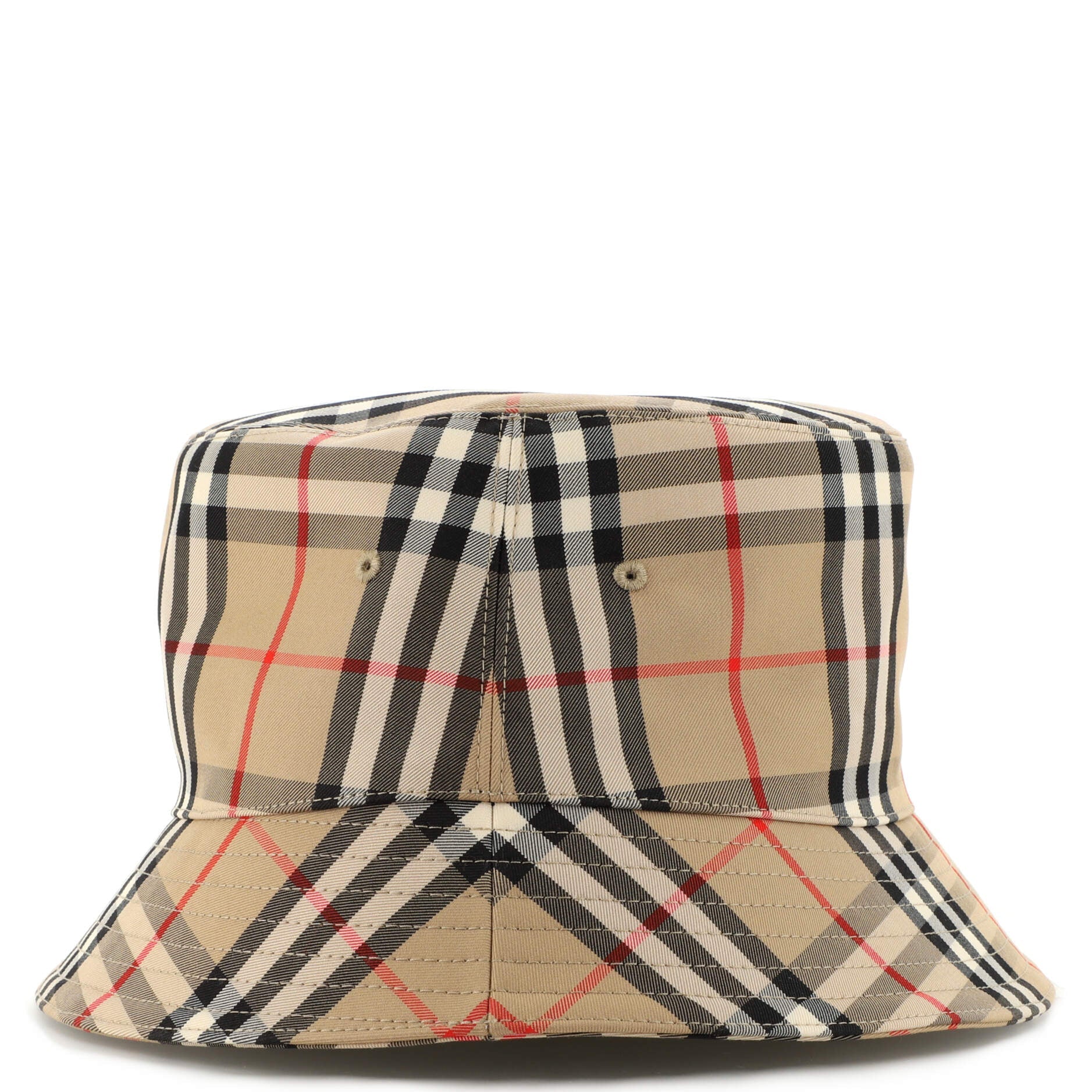 Bucket Hat Vintage Check Canvas XL