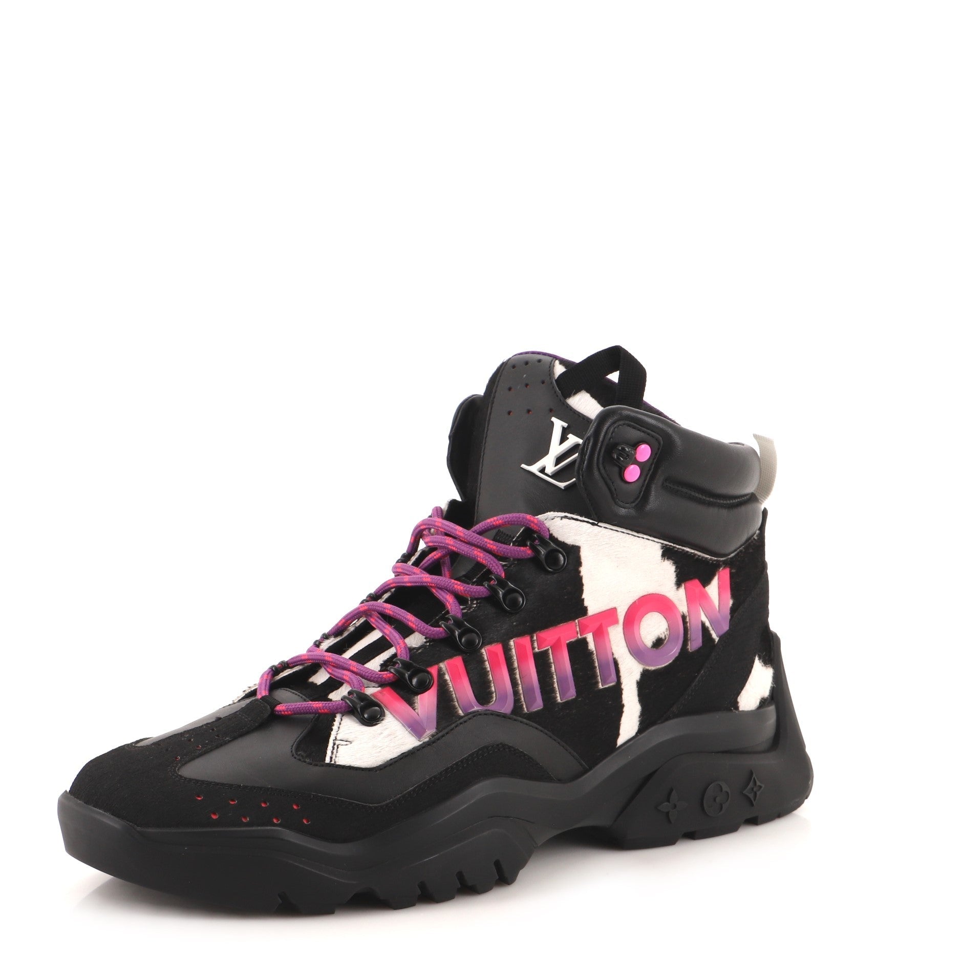 Men's Millenium Ankle Boots Pony Hair and Leather