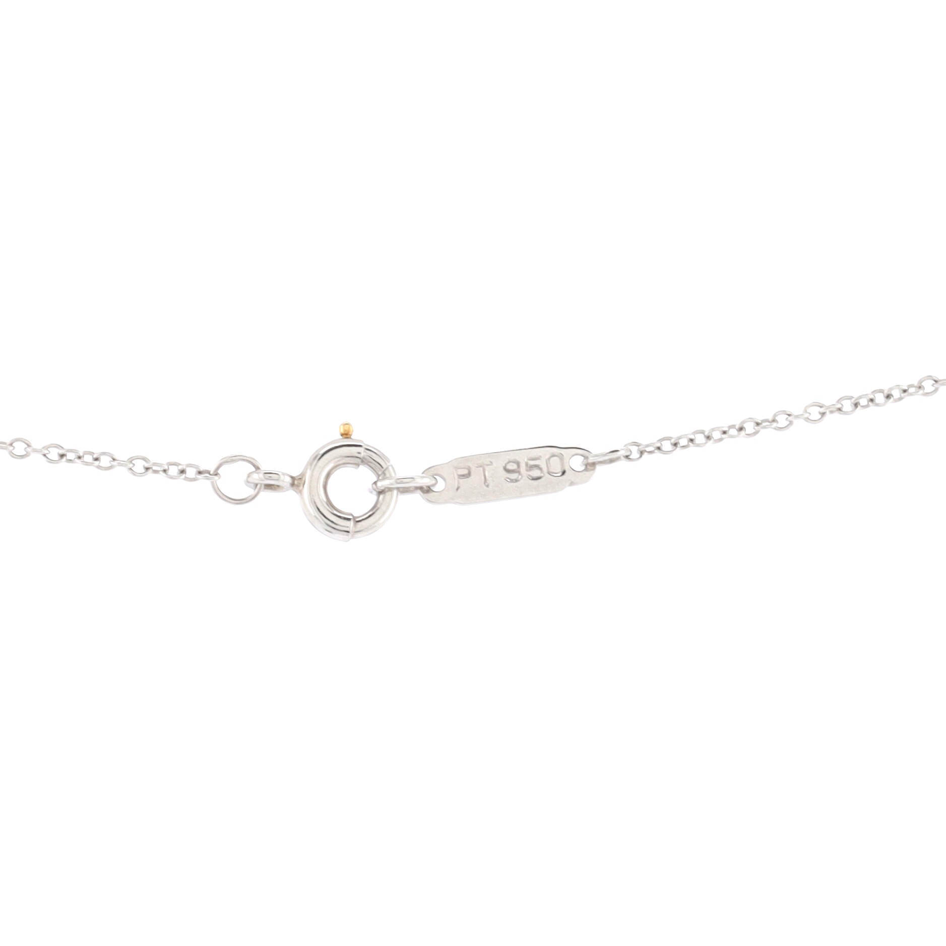 Flower Pendant Necklace Platinum and Diamonds