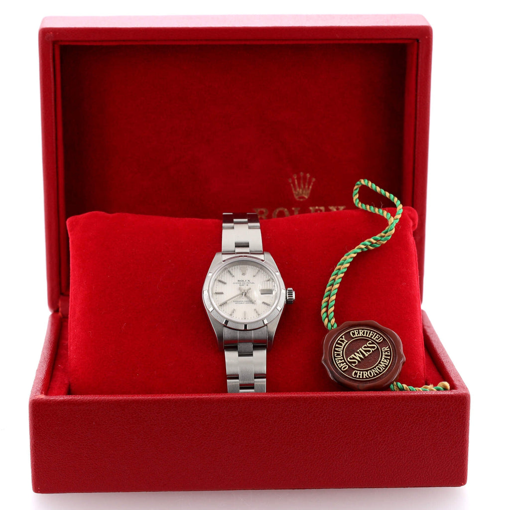 Oyster Perpetual Date Automatic Watch Stainless Steel 26