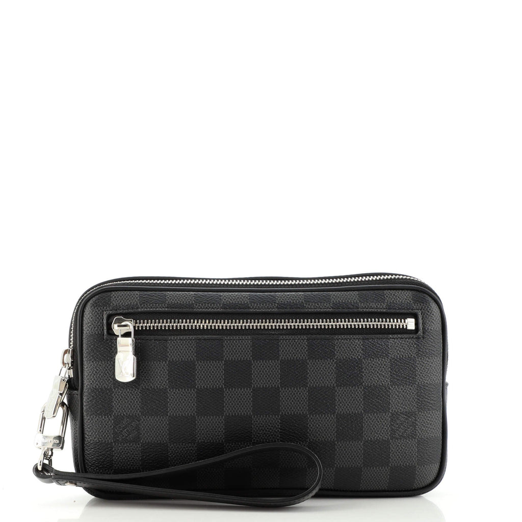 Alpha Clutch Damier Graphite