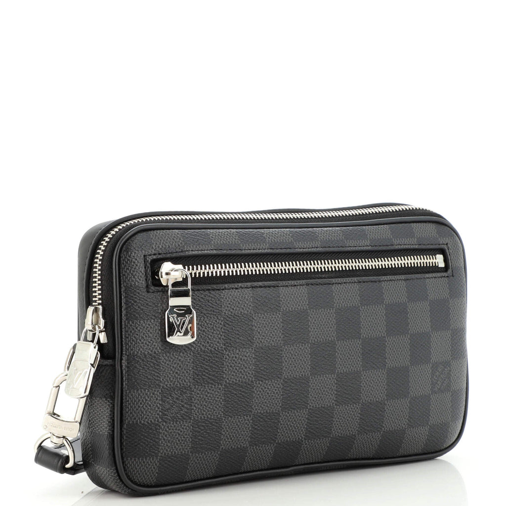 Alpha Clutch Damier Graphite