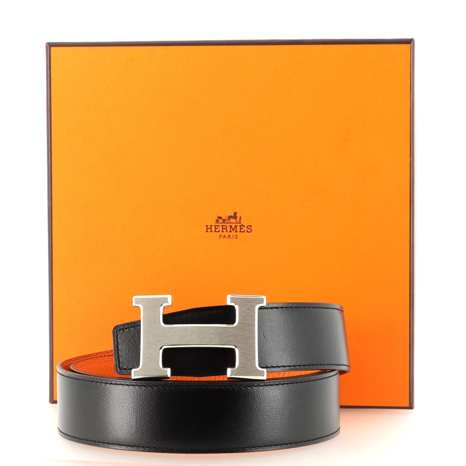 Constance Reversible Belt Leather Medium 85