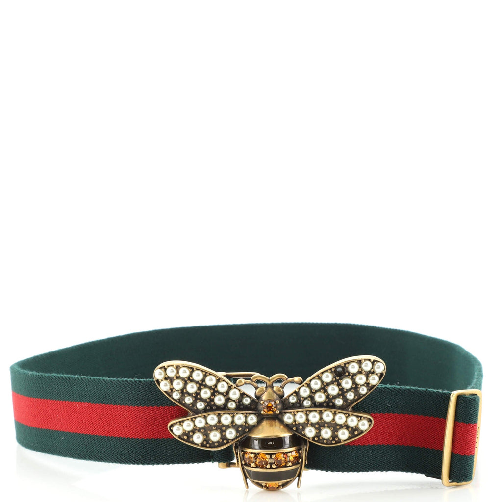 Queen Margaret Bee Belt Canvas Wide 80