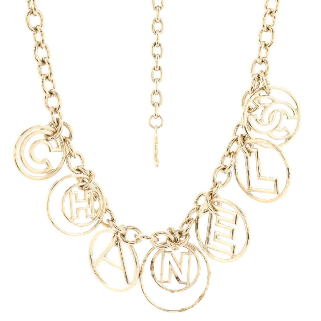 Hoop Cuba Logo Necklace Metal