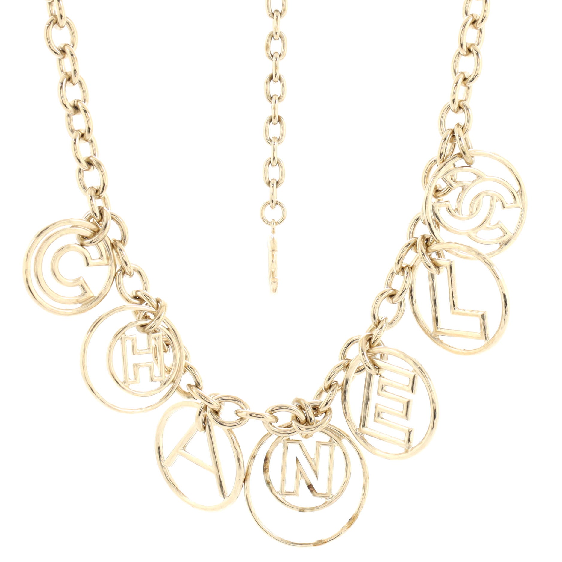 Hoop Cuba Logo Necklace Metal
