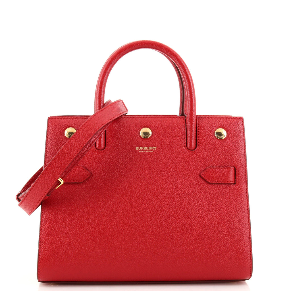 Title Top Handle Bag Leather Mini