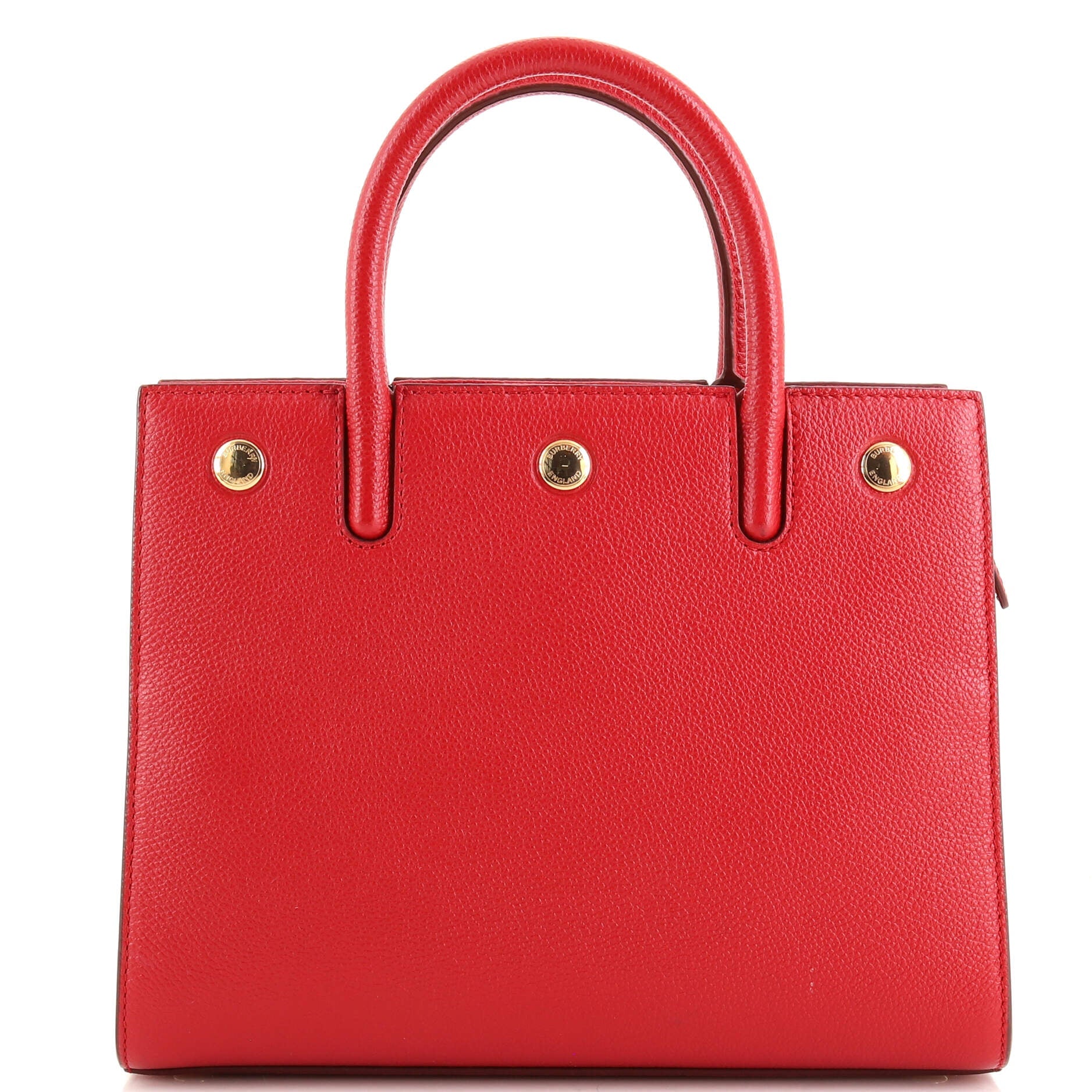 Title Top Handle Bag Leather Mini