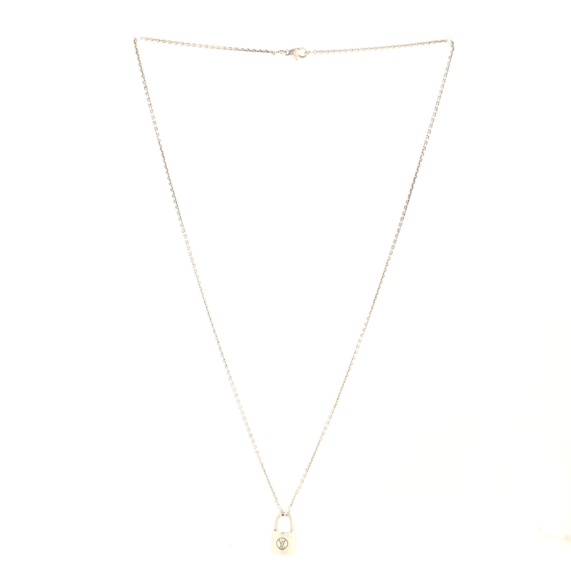 Lockit Pendant Necklace Sterling Silver