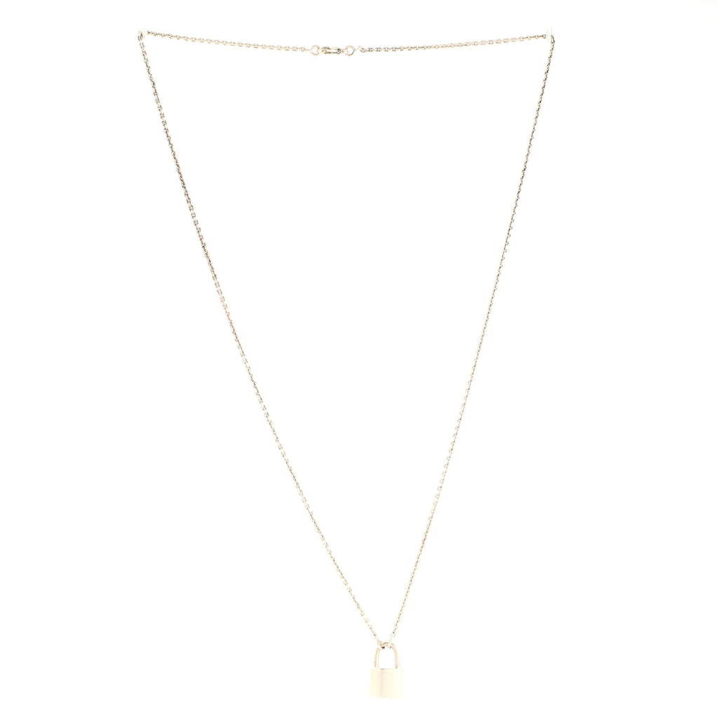 Lockit Pendant Necklace Sterling Silver