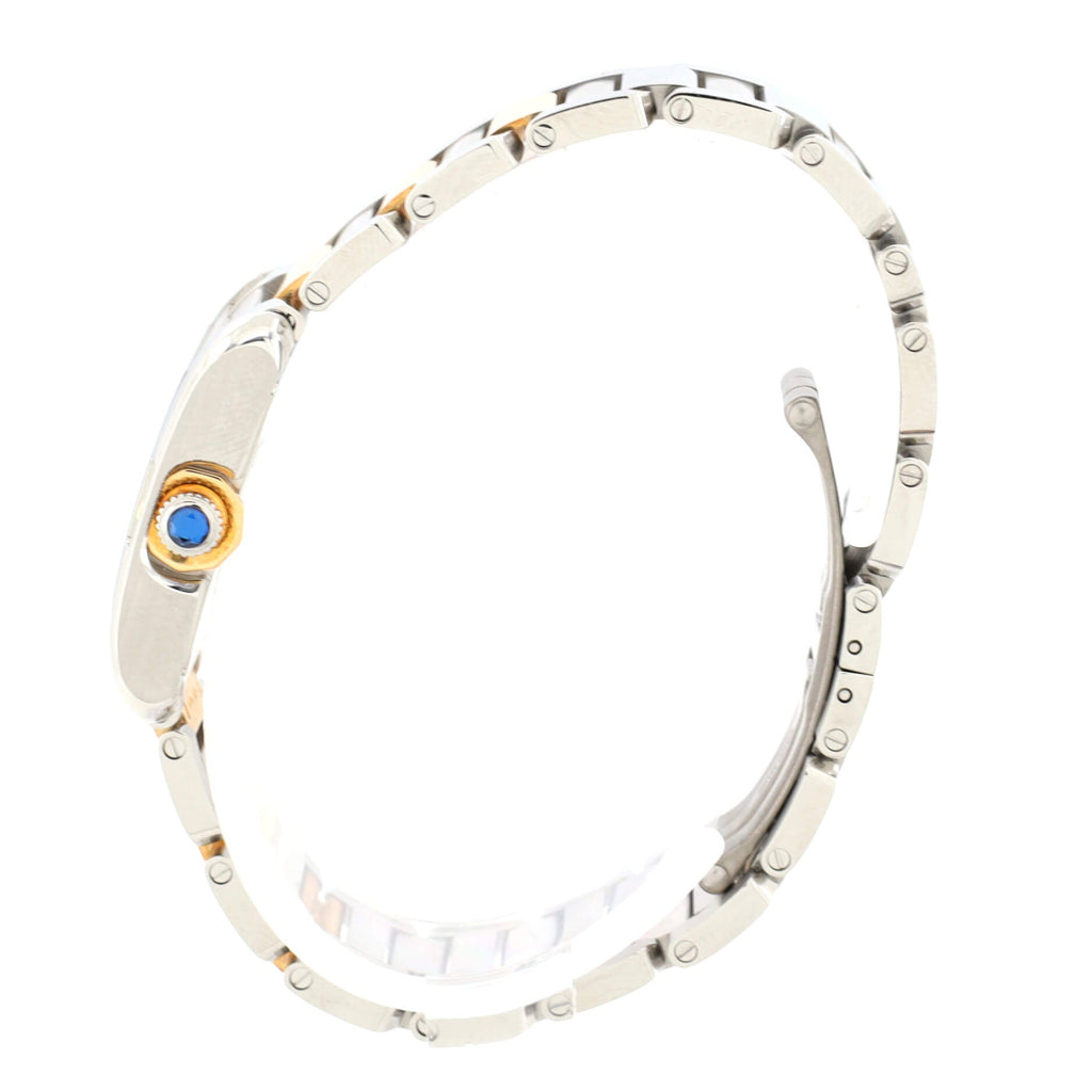 Tank Anglaise Quartz Watch Stainless Steel and Rose Gold 23