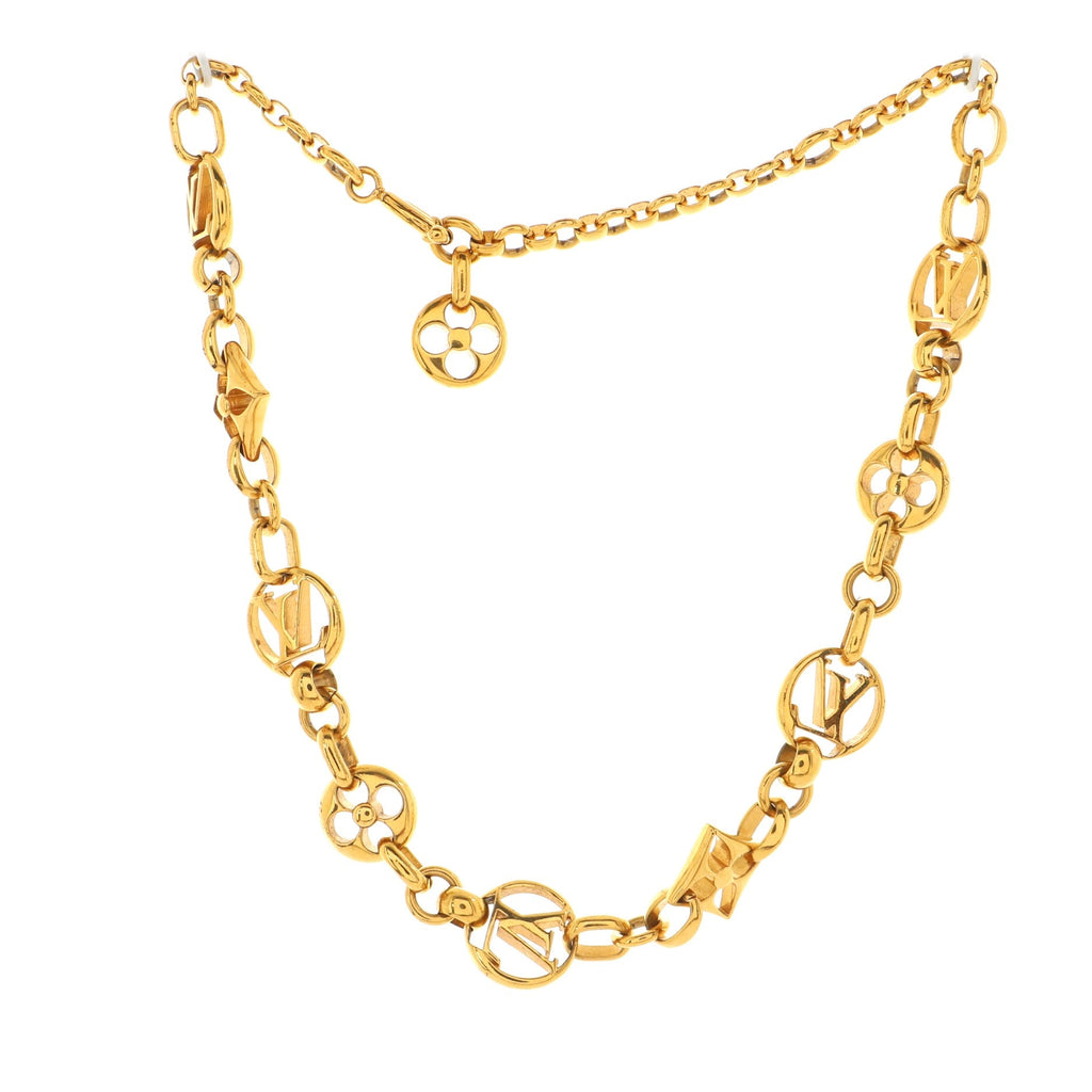 Crazy in Lock Choker Necklace Metal