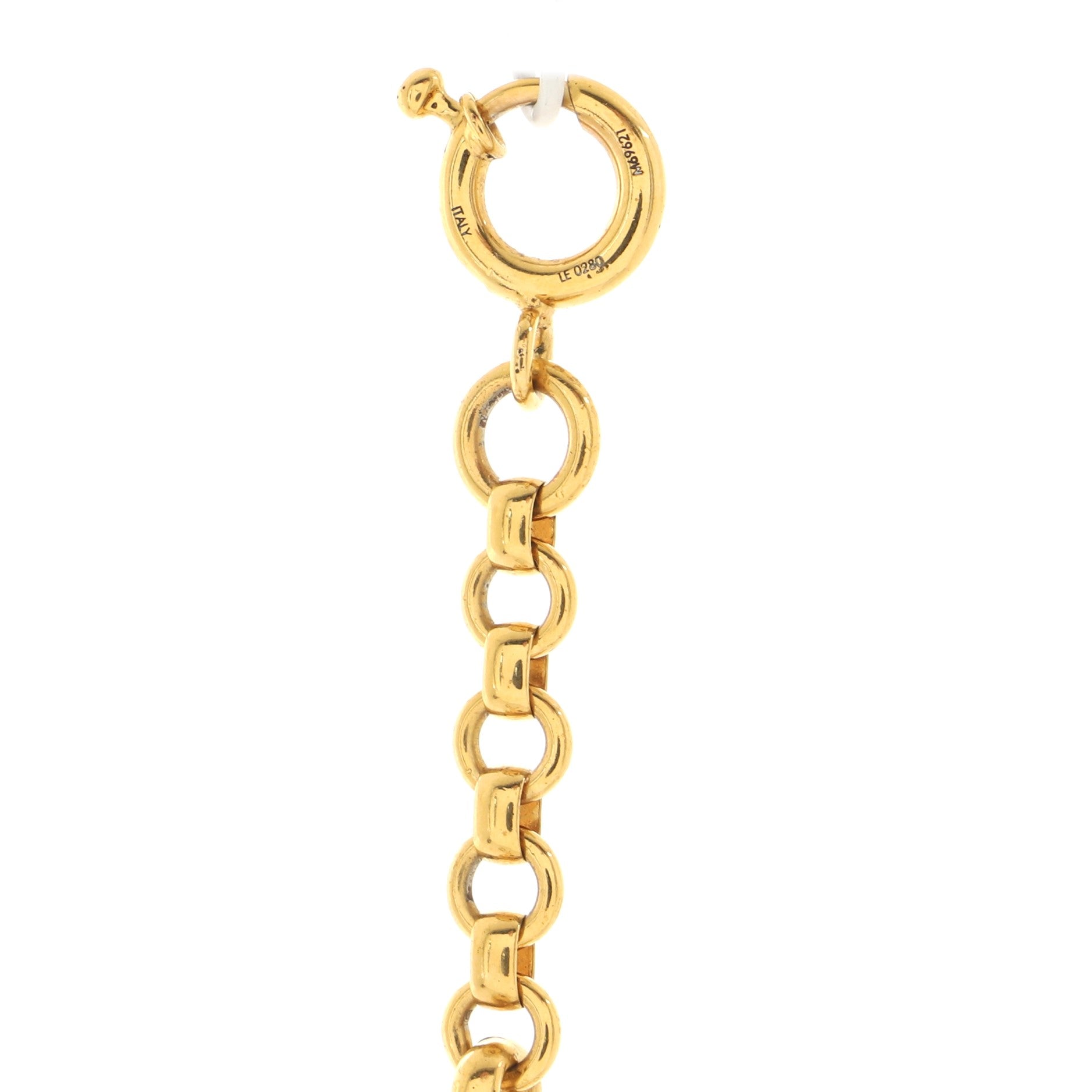 Crazy in Lock Choker Necklace Metal