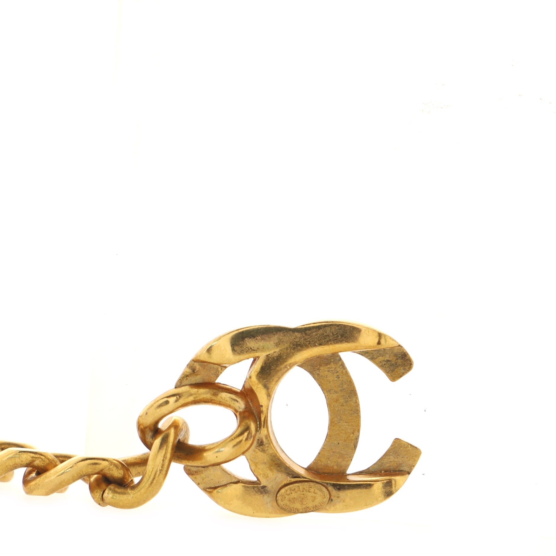 CC Turnlock Chain Bracelet Metal
