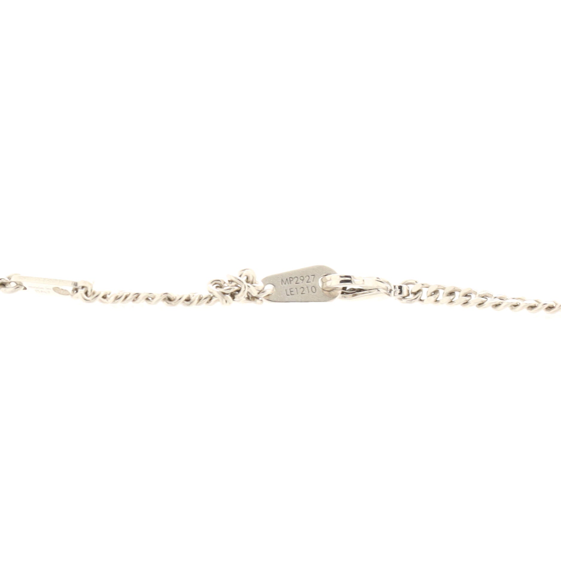 LV Friends Pendant Necklace Metal and Enamel